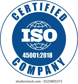 ISO 45001:2018 Certified