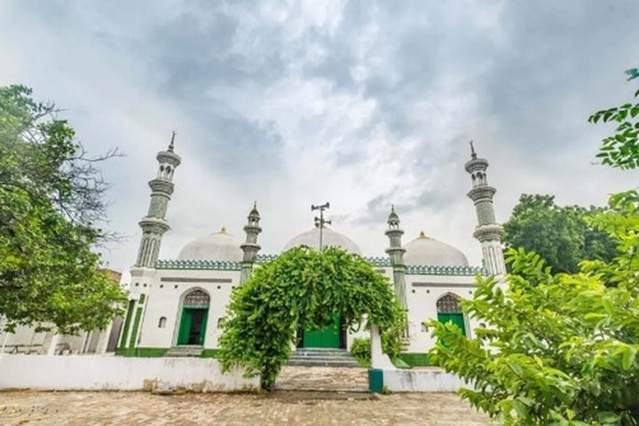 The restored historic Sher Shah Suri Mosque
